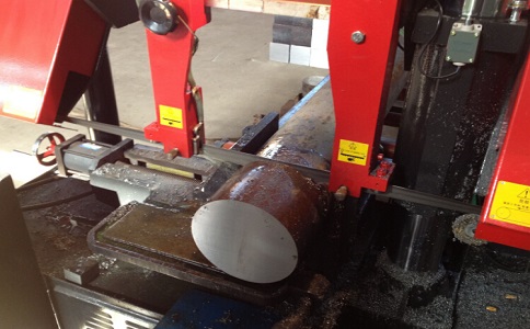 融安卧式带锯床加工时出现明显振荡如何排查？